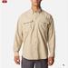 Columbia Jackets & Coats | Columbia Men's Pfg Bahama Ii Long Sleeve Shirt Size Xlt In Fossil | Color: Cream/Tan | Size: Xlt