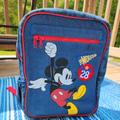 Disney Accessories | Disney Store Denim Mickey Kids Backpack | Color: Blue/Red | Size: Osbb