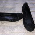 Coach Shoes | Coach Black Ballet Flats Shoes Size 8 | Color: Black | Size: 8