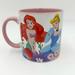 Disney Kitchen | Disney Princess Ceramic Mug New | Color: Pink/White | Size: Os