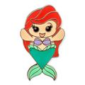 Disney Jewelry | Little Mermaid Disney Pin: Wishables Ariel | Color: Green/Red | Size: Os