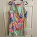 Lilly Pulitzer Dresses | Lilly Pulitzer Mika Shift Dress In Roar Of The Seas Pattern. Size 12. Like New! | Color: Green/Pink | Size: 12