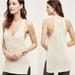 Anthropologie Tops | Anthropologie Moth Small Sweater Knit Ivory Tank High Low | Color: Cream/White | Size: S