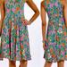 Anthropologie Dresses | Anthropologie Brand Lilka Sun Dress, Size S | Color: Green/Pink | Size: S