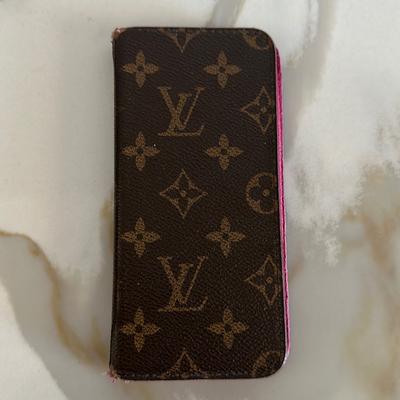 Louis Vuitton Cell Phones & Accessories | Authentic Louis Vuitton Monogram Iphone Case | Color: Brown/Pink | Size: Os