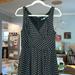 Anthropologie Dresses | Anthropologie Polkadot Floor-Length Black Dress, Size 6 | Color: Black/White | Size: 6