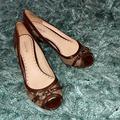 Coach Shoes | Coach Wedge Shoes | Color: Brown/Tan | Size: 7