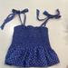 Lilly Pulitzer Tops | Euc Lilly Pulitzer Rivera Smocked Top Borealis Blue Lilly Squared | Color: Blue | Size: M