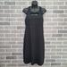 Athleta Swim | Euc Athleta Black Cut Out Built In Bra Dress Beach/Tennis/Athletic Activities | Color: Black | Size: L