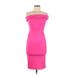 Karlie Casual Dress - Bodycon: Pink Dresses - Women's Size Medium