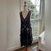 Free People Dresses | Free People Nwt Black Adelaide Festival Dress Sz M | Color: Black/Blue | Size: M