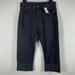 Levi's Jeans | Levi's Mens 501 Original Custom Pleated Crop Denim Jeans Black 32 | Color: Black | Size: 32