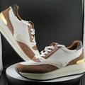 Michael Kors Shoes | Michael Kors Women’s Mariah Trainer Sneakers | Color: Brown/White | Size: Various