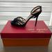 Kate Spade Shoes | Kate Spade, Farryn Heels, Navy/Satin, Size 7 | Color: Blue | Size: 7