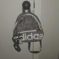 Adidas Bags | Adidas Linear Mini Backpack In Gray/White | Color: Gray | Size: Os