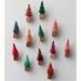 Anthropologie Holiday | Anthropologie X Terrain Set Of 12 Bottle Brush Trees - Pinks Collection | Color: Green/Pink | Size: Os