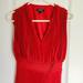 Zara Dresses | Gorgeous Red Zara Pleated Dress | Color: Red | Size: S