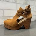 Free People Shoes | Free People Cedar Clog - Size Us W6 Eur 36 | Color: Brown/Orange | Size: 6