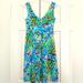 Lilly Pulitzer Dresses | Lilly Pulitzer Sundress. Size M. | Color: Blue/Green | Size: M