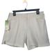 Adidas Shorts | Adidas 5 Inch Golf Shorts Women’s 8 Solid Off White Zipper Works Pockets Tags | Color: White | Size: 8