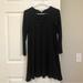 American Eagle Outfitters Dresses | American Eagle Soft And Sexy Black V-Neck Criss-Cross Neckline Flowy Dress S | Color: Black | Size: S