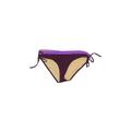 J.Crew Swimsuit Bottoms: Purple Solid Swimwear - Women's Size Small