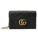 Gucci Bags | Gucci Shoulder Bag Gg Marmont Black Quilted Chevron | Color: Black/Brown | Size: Os