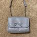 Jessica Simpson Bags | Jessica Simpson Silver Gray Metallic Crossbody Party Bag Purse With Bow | Color: Gray/Silver | Size: Os