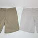 Nike Shorts | 2 Nike Golf Tour Performance Dri Fit Men's Golf Athletic Shorts Khaki & Brown 36 | Color: Brown/Tan | Size: 36