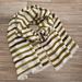 J. Crew Accessories | J. Crew 100% Silk Scarf | Color: Green/White | Size: Os