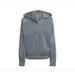 Adidas Shirts | Adidas Blue Version High Shine Half Zip Unisex Hoodie Jacket Sz Xl Hm9220 $170 | Color: Gray | Size: Xl