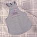 Adidas Tops | Adidas High-Neck Racerback Tank Size Small | Color: Gray | Size: S