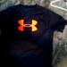 Under Armour Shirts & Tops | Boys Polyester Under Armour T-Shirt Size Xl. | Color: Blue/Orange | Size: Xlb