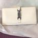Gucci Bags | Authentic Vintage Jackie O Gucci White Long Wallet | Color: Silver/White | Size: 7 1/2” X 4”