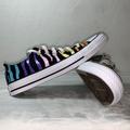 Converse Shoes | Converse Chuck Taylor All Star Zebra Ox Low Top Sneakers Women’s Size 7 *New* | Color: Purple | Size: 7