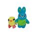 Disney Toys | Disney Toy Story 4 Bunny And Ducky Talking Plush With Magnetic Hands Tested | Color: Blue/Yellow | Size: N/A