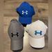 Under Armour Accessories | 3 Youth Under Armour Hats | Color: Blue/Gray | Size: Osb