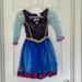 Disney Costumes | Disney Frozen “Anna” Girls Costume,Ages 4-6 | Color: Blue/Purple | Size: 4-6