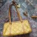 Dooney & Bourke Bags | Dooney & Bourke Signature Yellow Coated Satchel Shoulder Bag | Color: Gold/Yellow | Size: Os