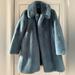 J. Crew Jackets & Coats | J. Crew Faux Fur Coat | Color: Blue | Size: L
