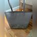 Kate Spade Bags | Kate Spade- Penny Greta Court Tote Bag | Color: Gray/Silver | Size: Os