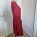 Lularoe Dresses | Lularoe Nicole Dress, Solid Red Size 1x | Color: Red | Size: Xl