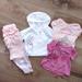 Disney Matching Sets | Infant Girl Winnie The Pooh Set 3 M | Color: Pink/White | Size: 3-6mb