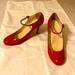 Kate Spade Shoes | Kate Spade Red Patent Leather Pumps | Color: Red | Size: 7.5