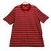 Nike Shirts | A0004 Nike Golf Dri Fit Mens Short Sleeve Polo Shirt Size Xl Red White Striped | Color: Red/White | Size: Xl