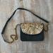 American Eagle Outfitters Bags | American Eagle Outfitters Black Faux Leather Cheetah Purse | Color: Black/Gold | Size: Os