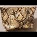 Michael Kors Bags | Beautiful Large Michael Kors Python Print Satchel With Adjustable Strap | Color: Brown/Tan | Size: Os