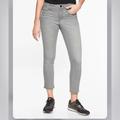 Athleta Jeans | Athleta Sculptek Cropped Kenai Grey Skinny Jean | Color: Gray | Size: 2