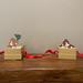 Disney Holiday | Chip N Dale Christmas Shelf Decor | Color: Gold | Size: 6.5”H, Box Is 5.5”X5.5”