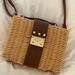 Free People Bags | Free People Crossbody Wicker Basket Bag Brown | Color: Brown/Tan | Size: Os